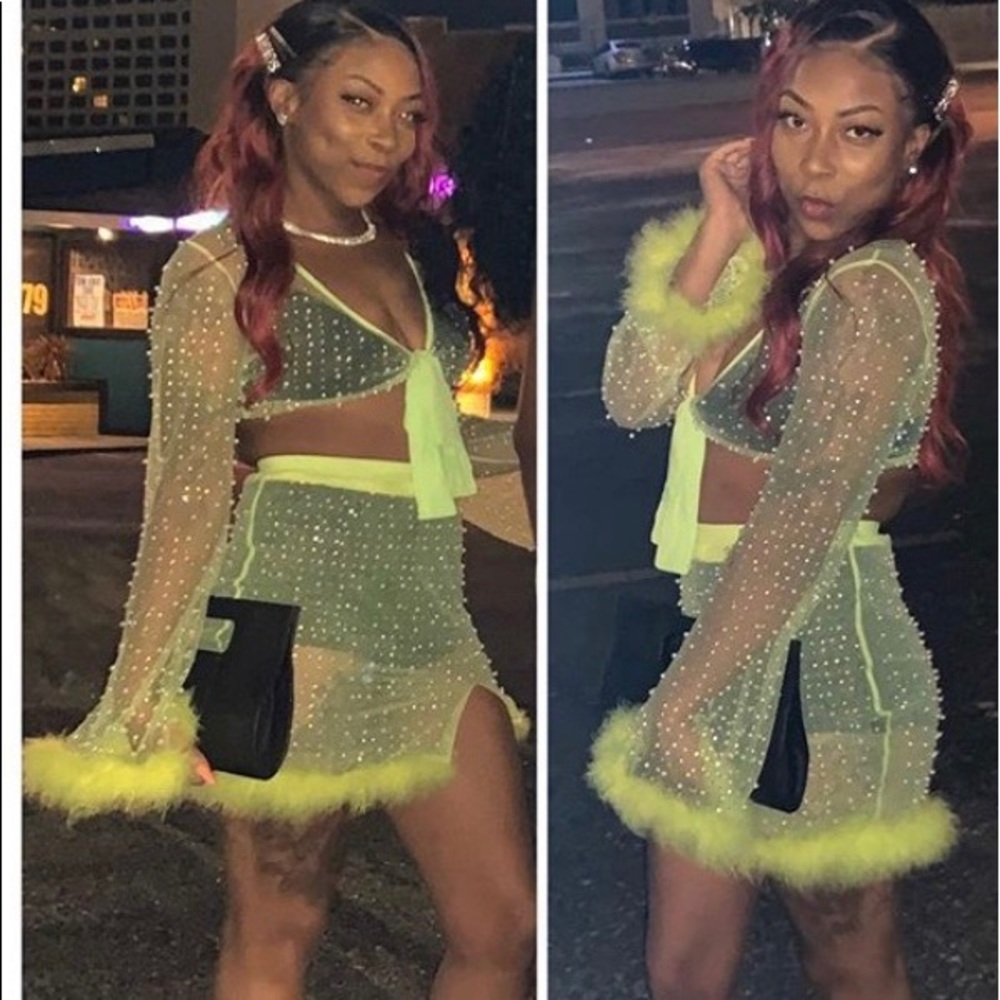 2 piece Slime Spice Girl Outfit